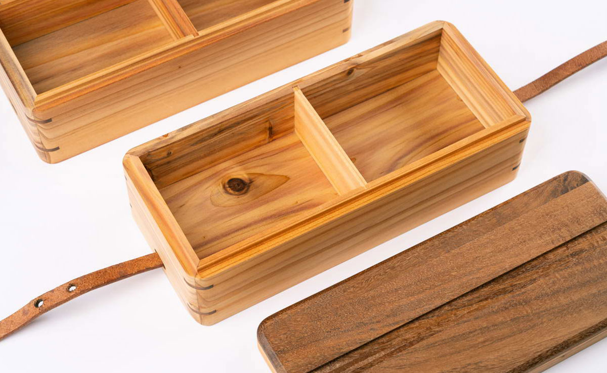 烏魚子-台灣杉木食盒