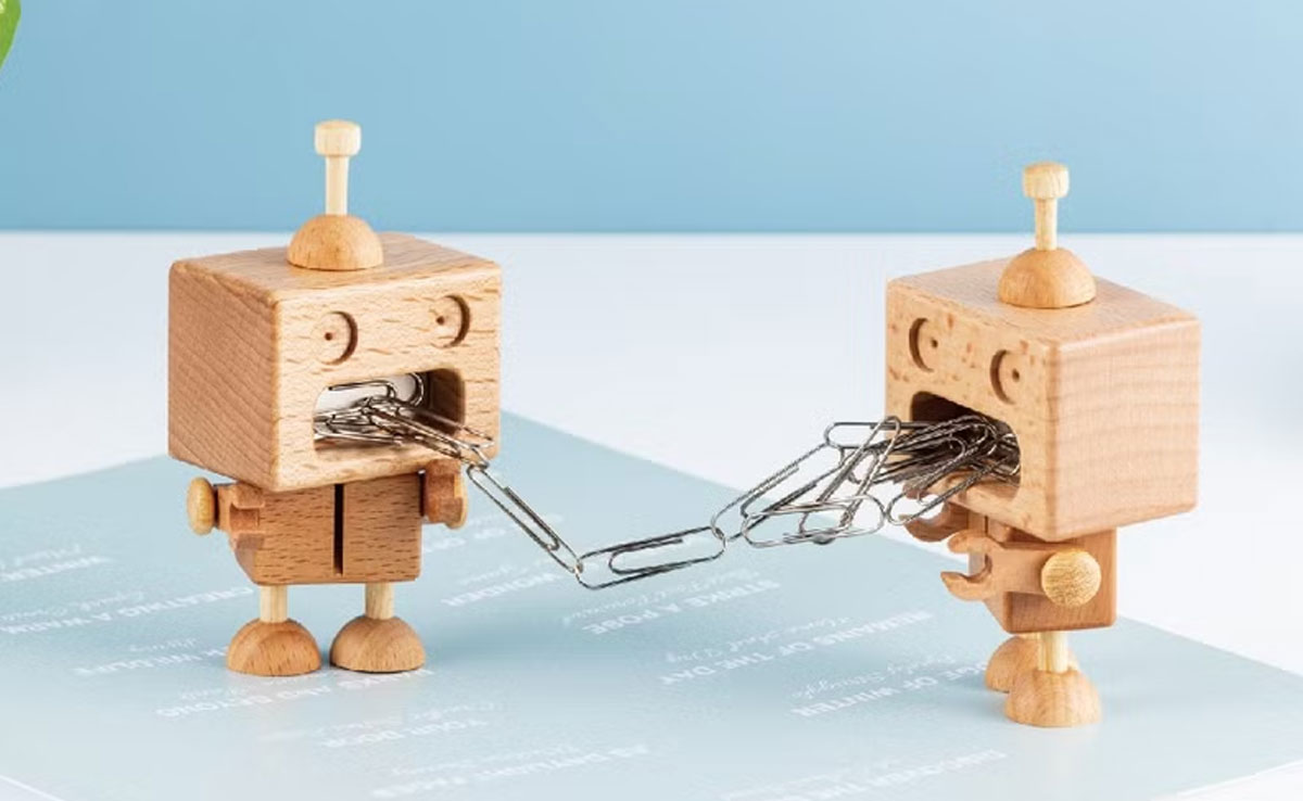 機器人迴紋針座