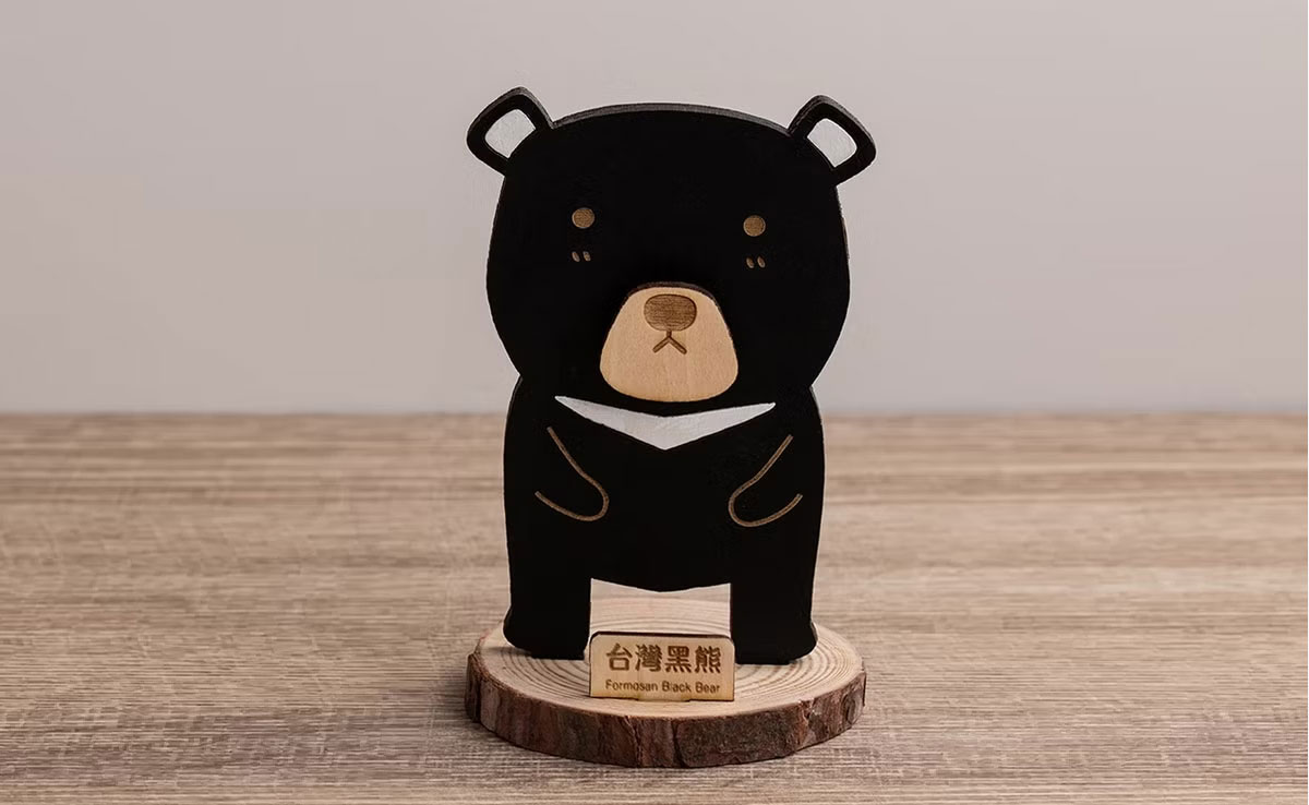 水豚君、臺灣黑熊多功能置物架